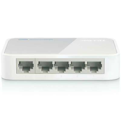 正品行货TP-LINK TL-SF1005+迷你交换机 小巧高效，网络连接升级之选