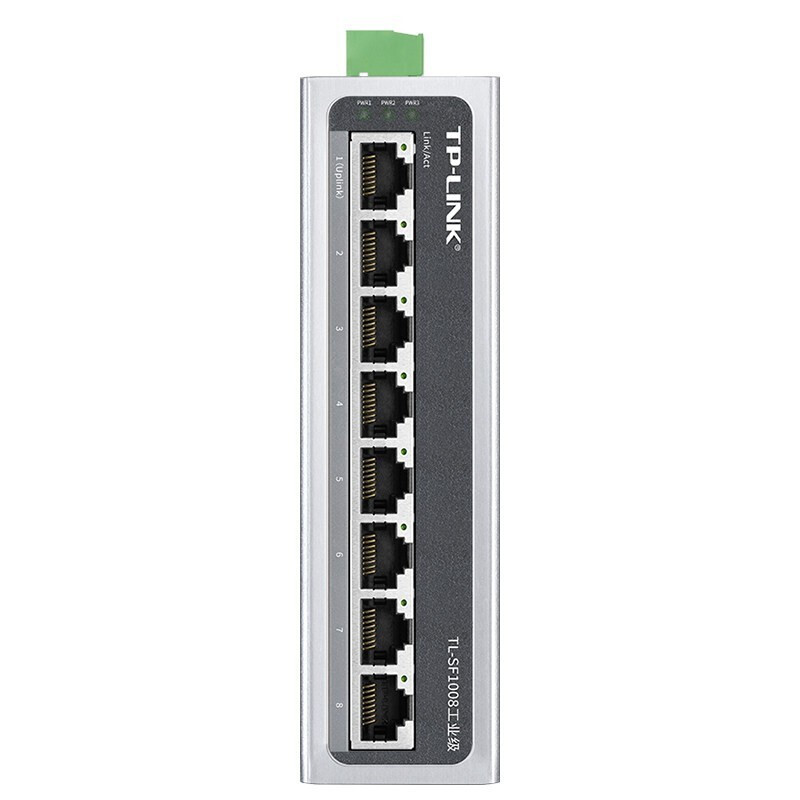 工业级网络利器 TP-LINK TL-SF1008工业级8口百兆交换机全面解析